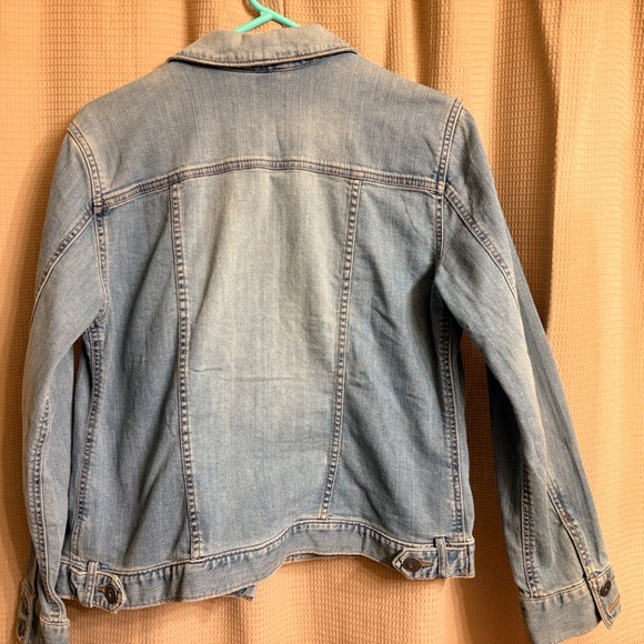 Eddie Bauer Stretch Jean Jacket Women's L - Picture 5 of 7